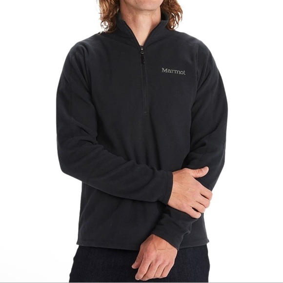 Marmot Men's‎ Rocklin 1/2 Zip Fleece Pullover Jacket Size XL - Picture 1 of 8